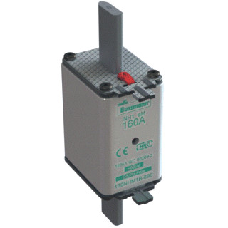 Eaton Bussmann low voltage smeltpatroon (mes) NH1 combikenmelder 80a