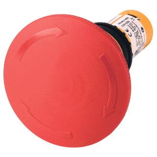 Eaton Nood-uit 60 MM trek/draai 1no+1nc zwart