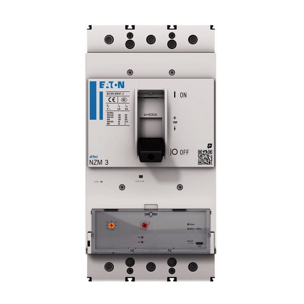 Eaton NZM3 50ka 4P 630a busklemmen iec