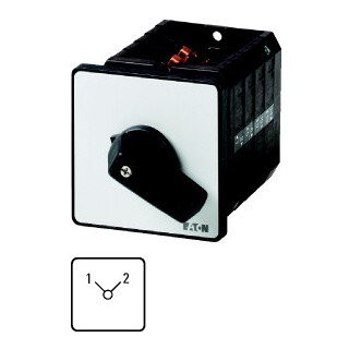 Eaton Omschakelaar 3P ie=63a FS 1-2 90GR. vast 88x88mm inbouw