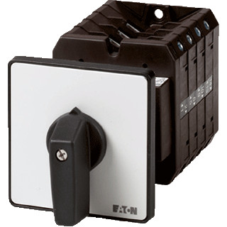 Eaton Omschakelaar 4P ie=63a FS 1-0-2 45GR. vast 88x88mm tussenbouw