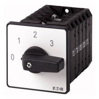 Eaton Omschakelaar 5P ie=63a FS 1-0-2 45GR. vast 88x88mm inbouw