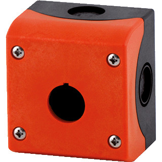 Eaton Opbouwkast zwart deksel rood