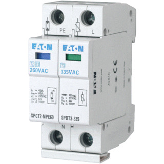 Eaton Overspanningsafleider SPDT3-335-1+npe