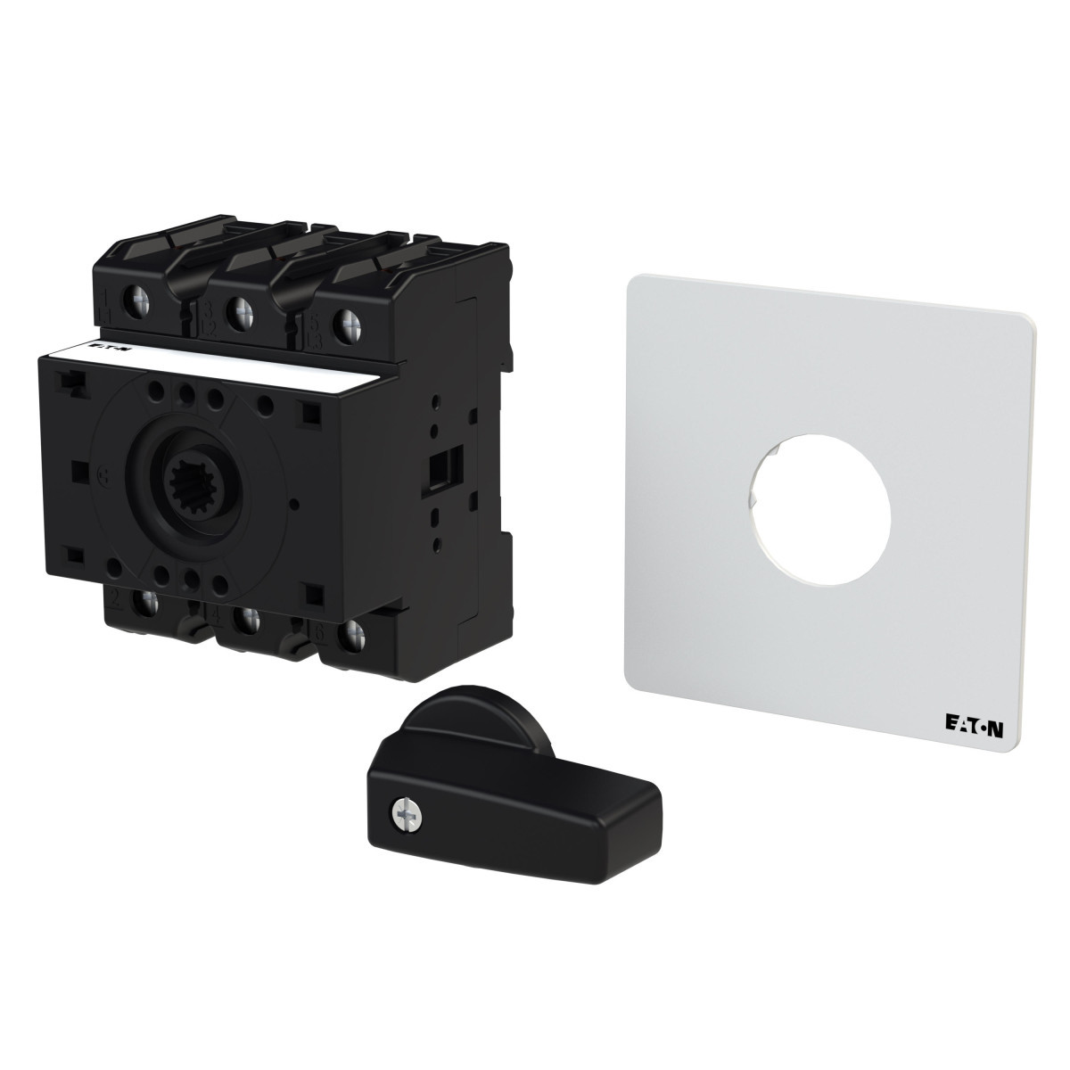 Eaton P lastschakelaar Aan-Uit-schakelaar, 3P, 80a, reserve schakelaar