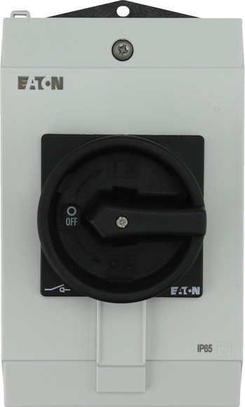 Eaton P lastschakelaar Hoofdschakelaar, 3-polig, 40 A, hold-functie, afsluitbaar in 0-stand,