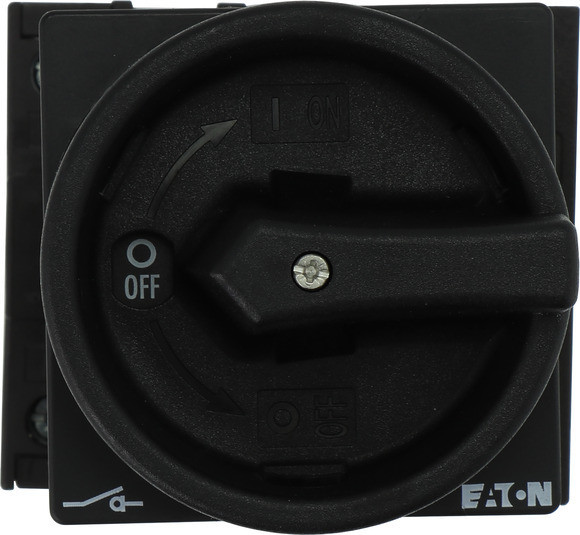 Eaton P lastschakelaar Hoofdschakelaar, 3-polig + N + 1MC + 1VC, 40 A, hold-functie, afsluitb