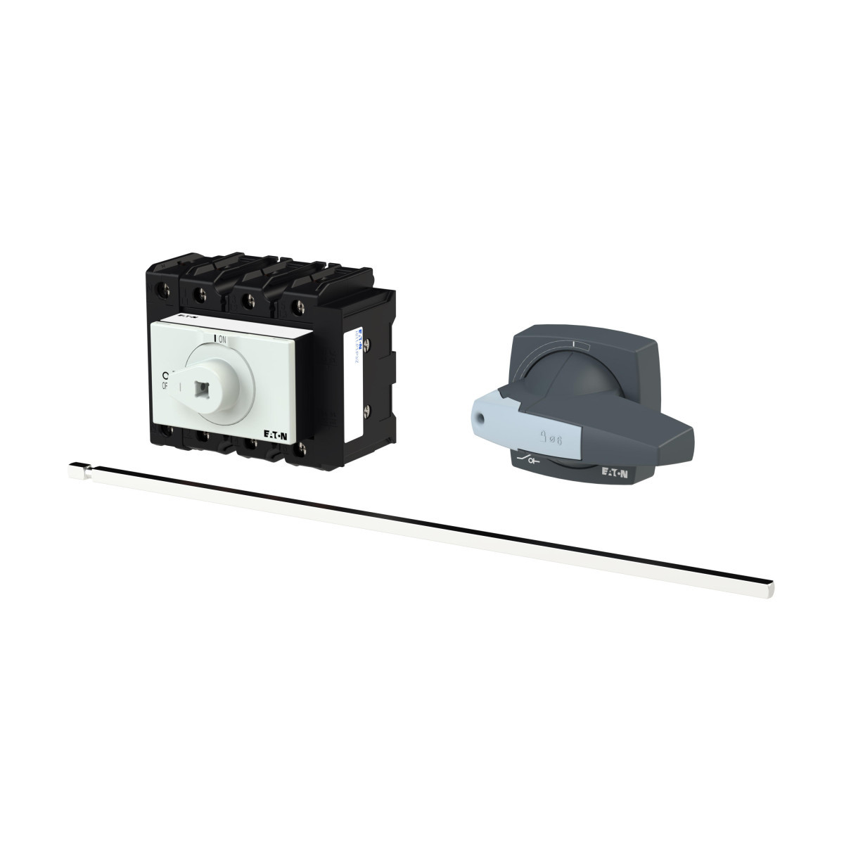 Eaton P lastschakelaar Hoofdschakelaar, 3-polig + N + 1no + 1NC, 80 A, nood-hold-functie, afs