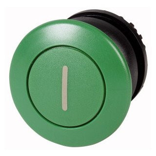 Eaton Paddestoeldrukknop groen I terugverend