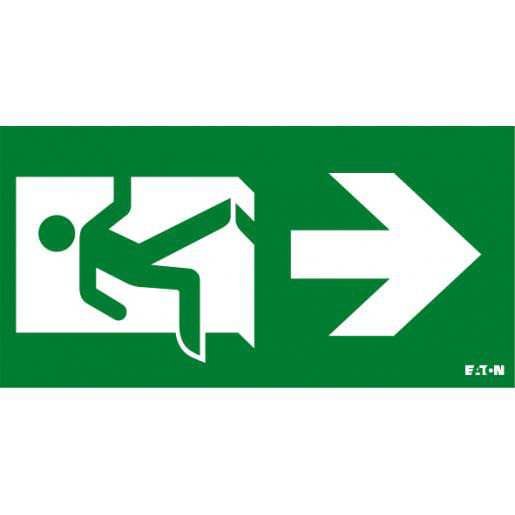 Eaton Blessing pictogram crystalway iso-C 30M 90GR