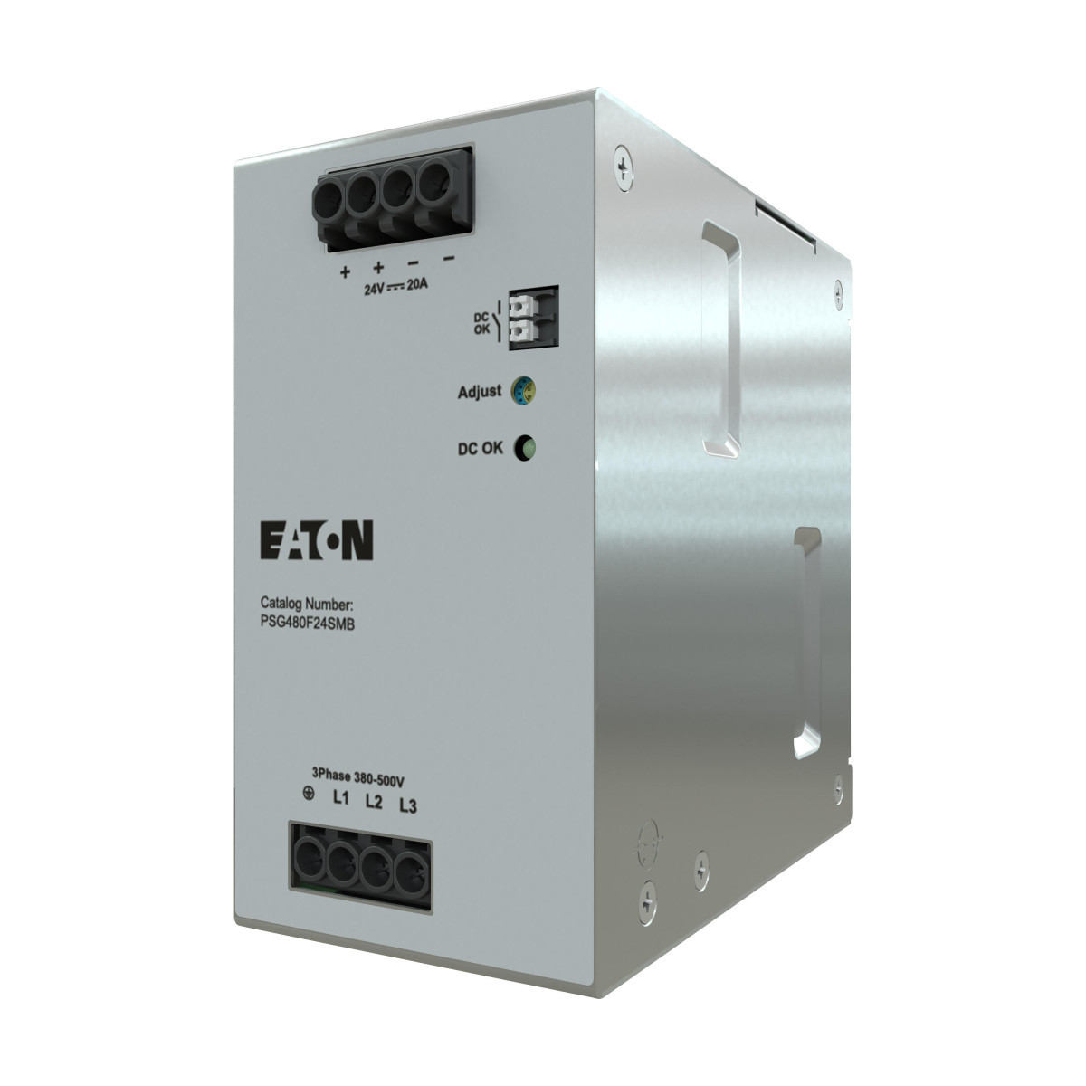 Eaton PSG Voeding Pri. 320-575vac, sec. 24VDC, 480W, 20a