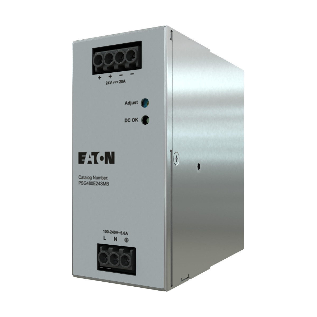 Eaton PSG Voeding Pri. 85 - 264vac, sec. 24VDC, 480W, 20a