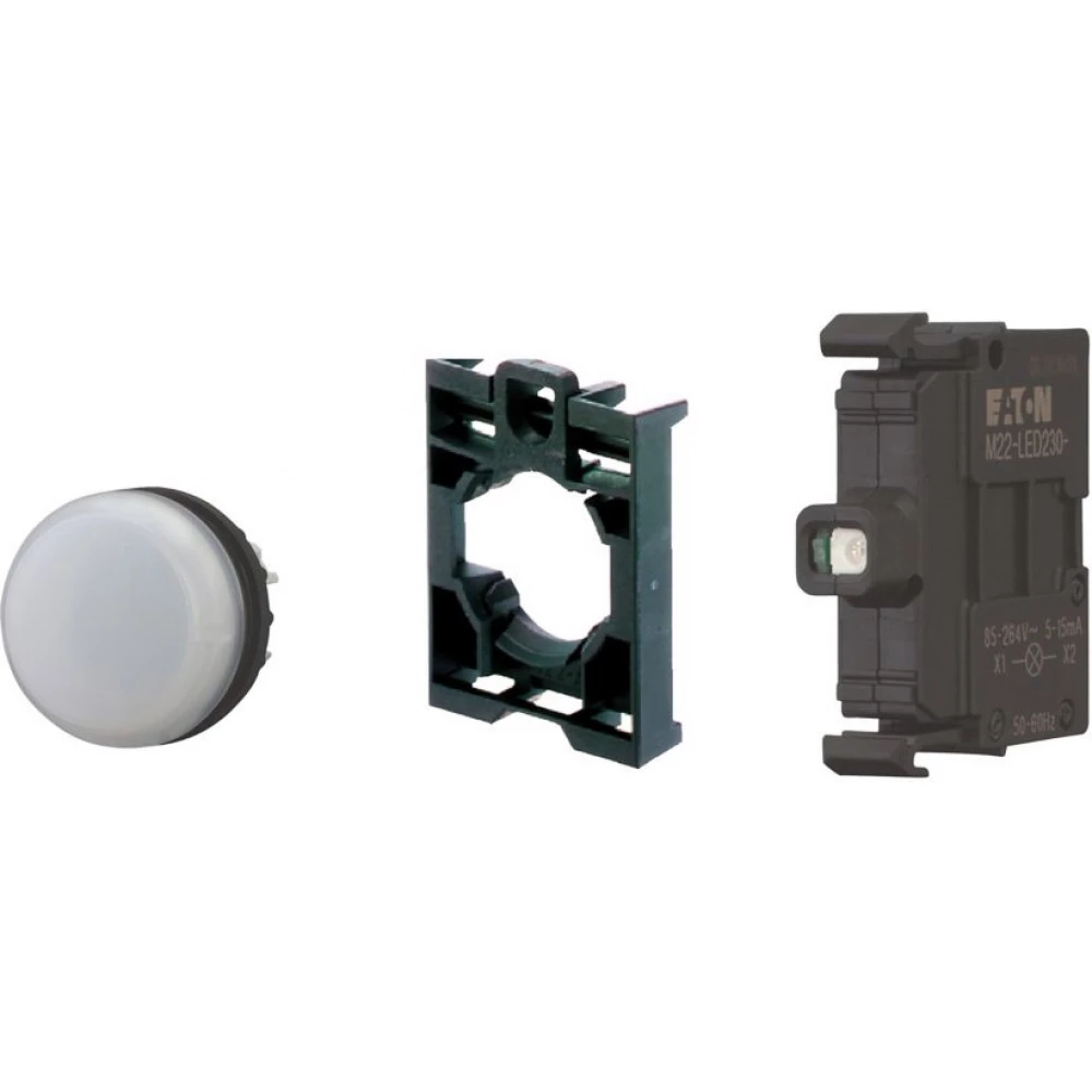 Eaton RMQ M22 Signaallampen M22-L-W-led230-BVP