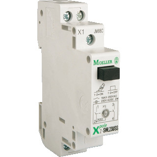 Eaton Schakelaar Z 250vac 16 A contacten 2M signaallamp breedte 1te