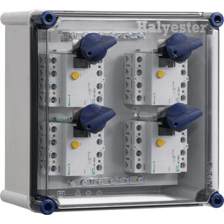 Eaton Schakelaarkast 4xals 40a 30ma