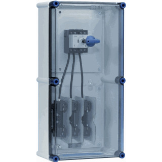 Eaton Schakelveiligh.kast DMV 160a GR00 3P+N