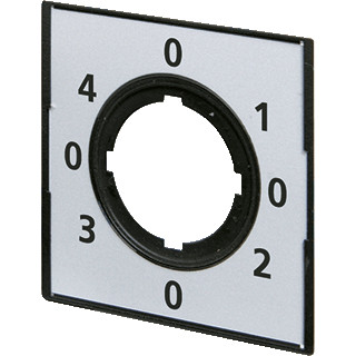 Eaton Schild voor 4-standenschakelaar blanco