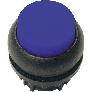 Eaton Signaaldrukknop hoog blauw terugverend