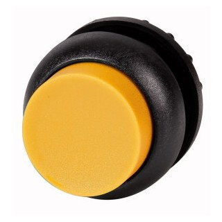 Eaton Signaaldrukknop hoog geel terugverend