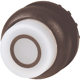 Eaton Signaaldrukknop hoog wit 0 vast