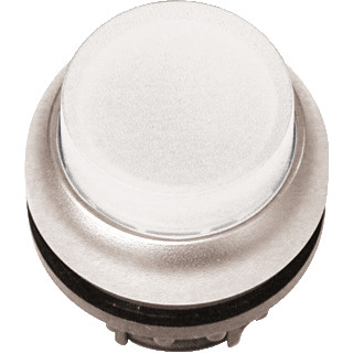 Eaton Signaaldrukknop hoog wit terugverend