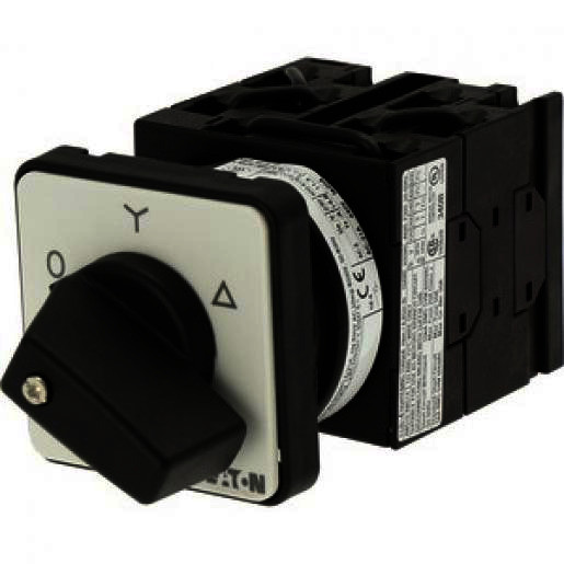 Eaton Sterdriehoekschakelaar 3P ie=12a FS 0-Y-D 45° vast 48x48mm inbo
