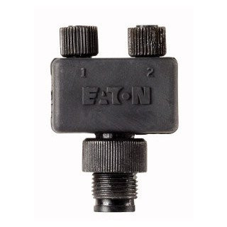 Eaton SWD4 Smartwire T-conn., smartwire-splitter ip67, stekker M12 naar 2X 4P M8