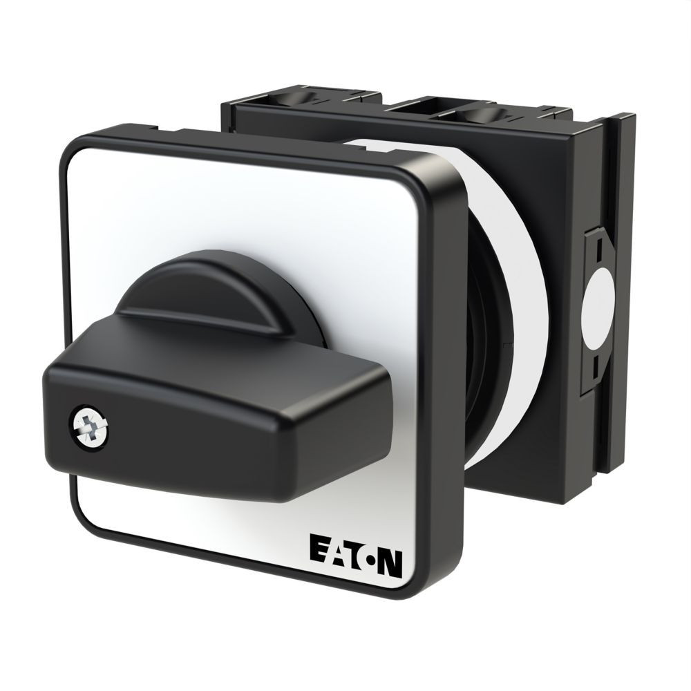 Eaton T nokkenschakelaar Omschakelaar, contacten: 2, 20 A, frontplaat: 2-0-1, 90 °, vast, inbou