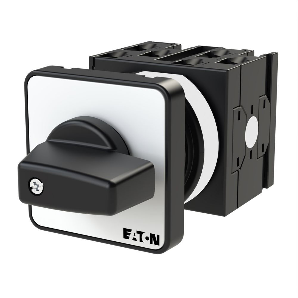 Eaton T nokkenschakelaar Omschakelaar, contacten: 6, 20 A, frontplaat: 1-2, 90 °, vast, inbouw