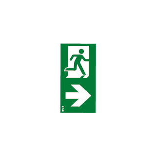 Eaton CrystalWay Inlegpictogram (verticaal) crystalway 20M, iso A, pijl rechts
