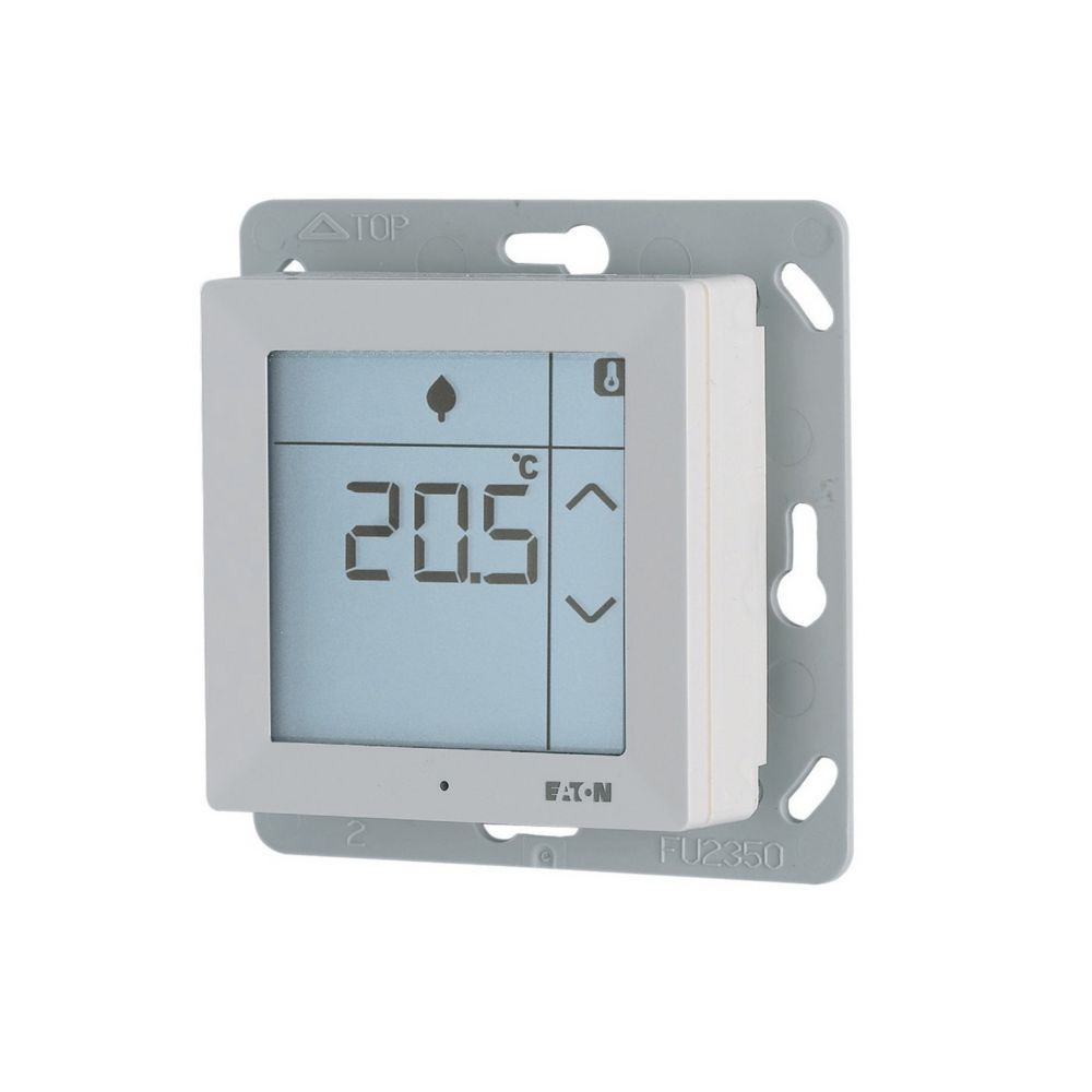 Eaton xComfort Kamerthermostaat Met touch display, alpine wit glanzend, universal