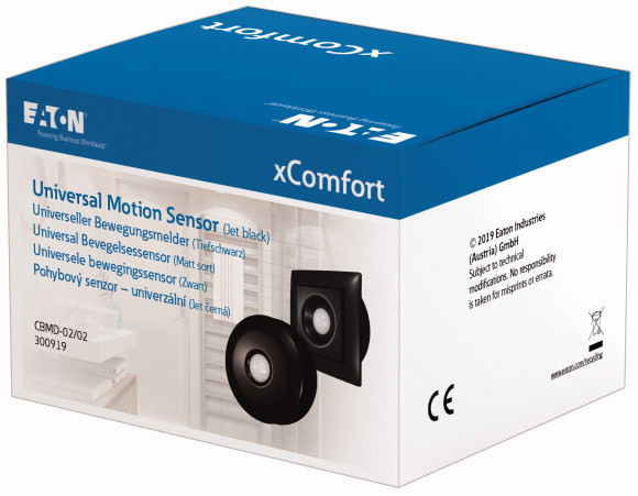 Eaton xComfort Universele Bewegingsmelder, zwart