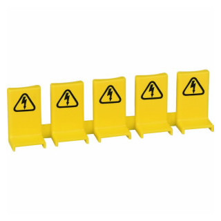 Eaton xEffect Afscherming Voor 5 pennen BB-ul kamrail, spanningssymbool