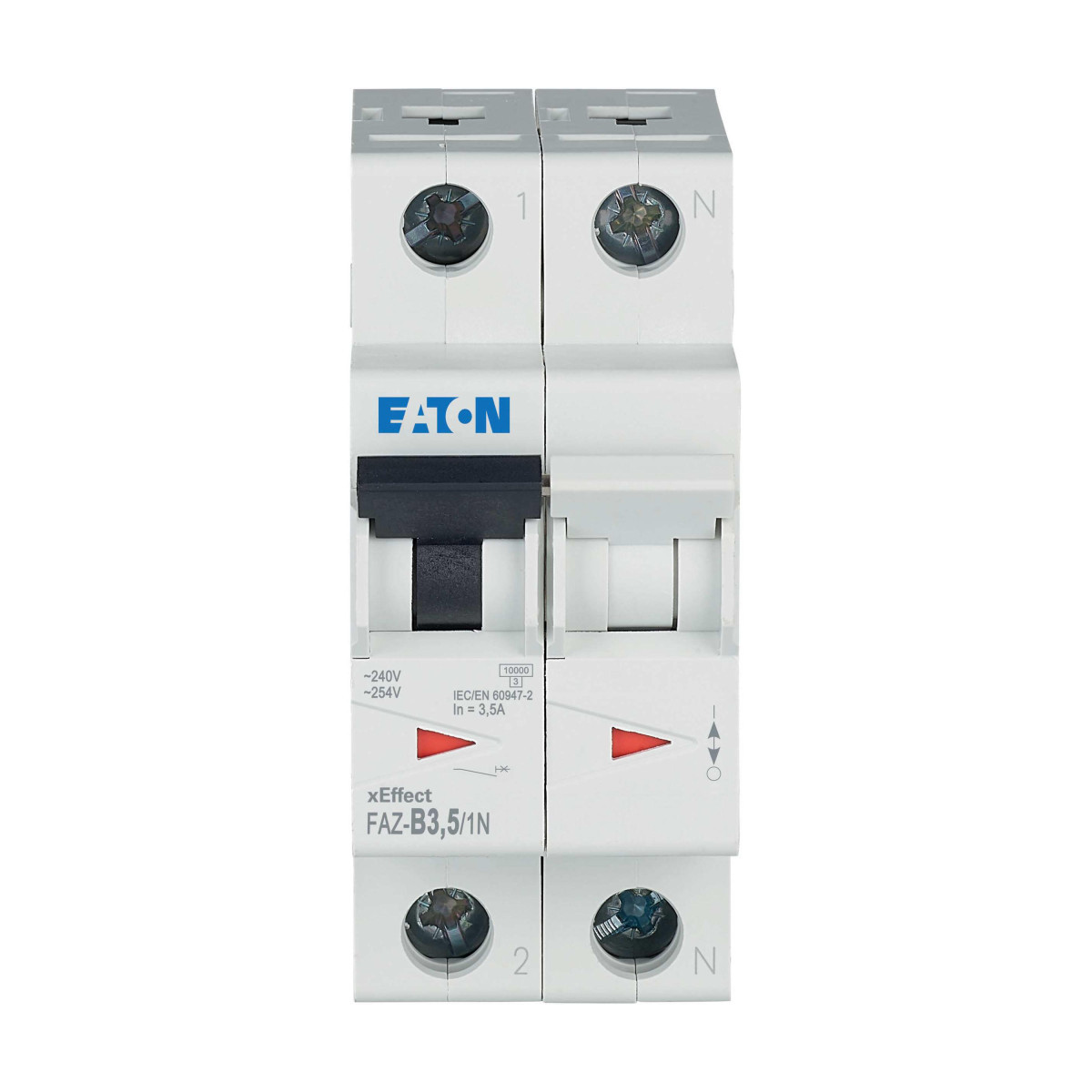 Eaton xEffect Installatie-Automaat (MCB) faz, 1P+N, 3,5a, B-curve, 15ka