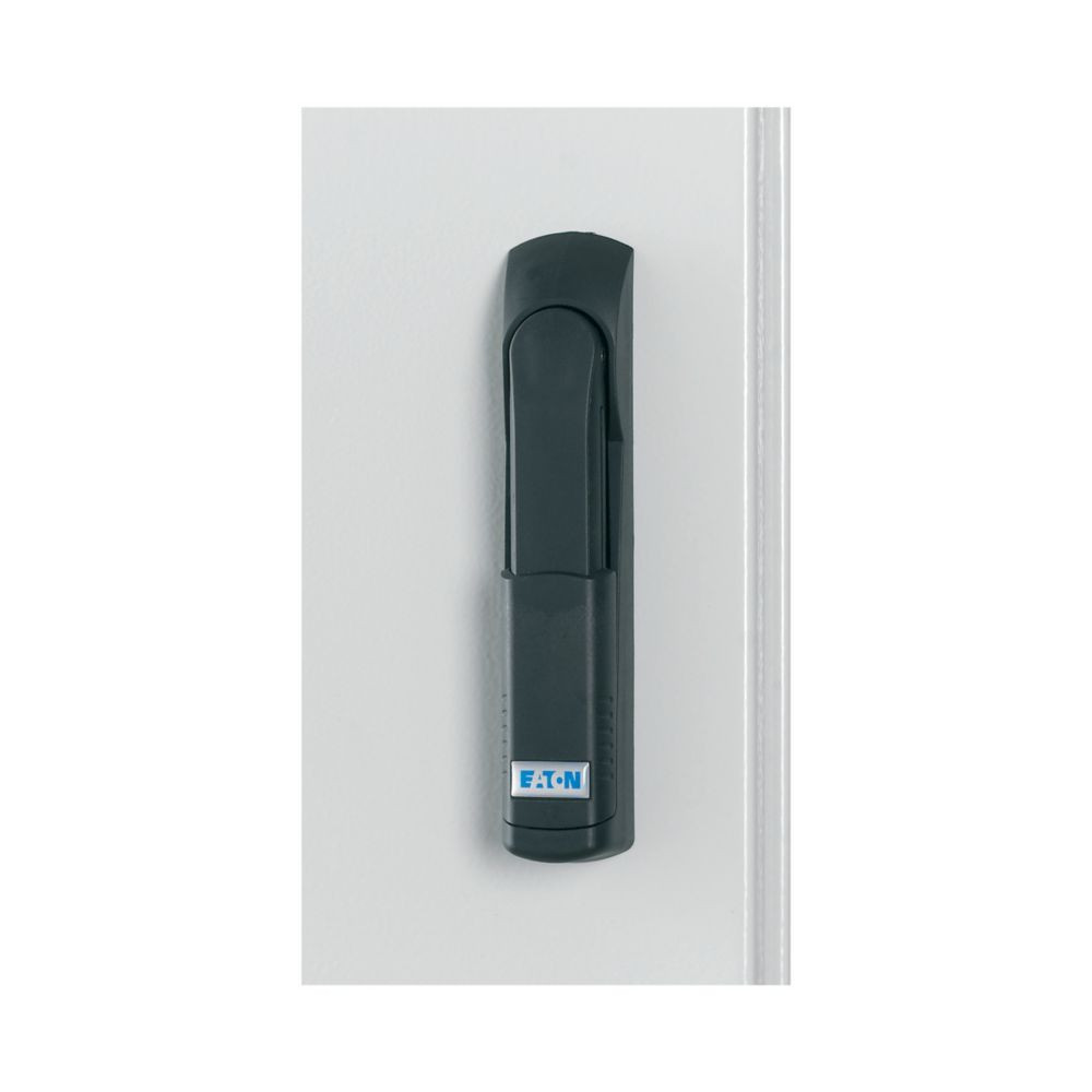 Eaton xEnergy Main flatpack Sluiting, zwenkhevelhendel met drukknop, geschikt voor halfprofiel cil