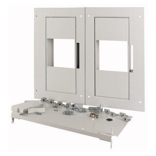 Eaton xEnergy Main flatpack Xe-XP frontplaat, 2XNZM4, 3P, uitrijdbaar + motorbed. B=800MM