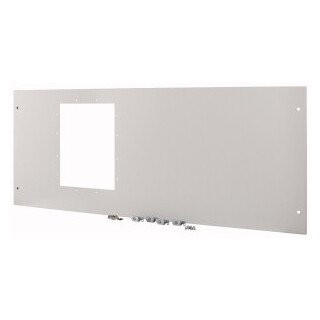 Eaton xEnergy Main flatpack XT-XP frontplaat voor izm63, 4P, uitrijbaar hxb=550x1350mm