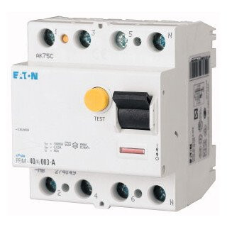 Eaton Aardlekschakelaar 40a 4pole 300ma typea