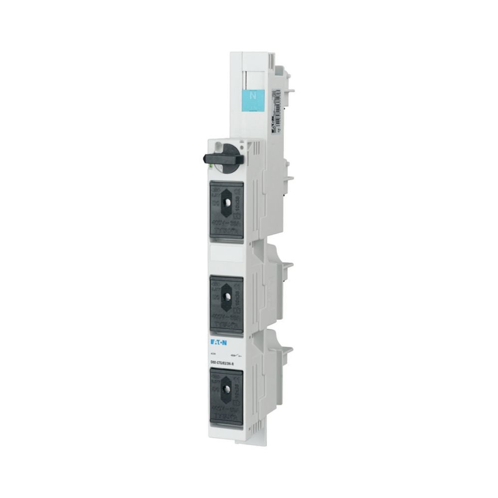 Eaton Raillastscheider met zekeringen 63a 400V 3P+N D02 RM met patr.S