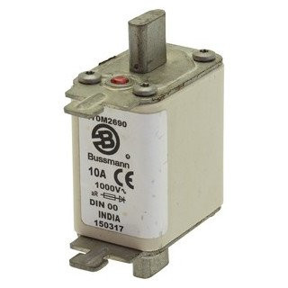 Eaton Hoge snelheid zekering smeltpatroon (mes) bovenkenmelder 10a