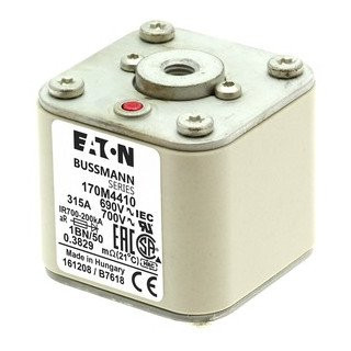 Eaton Hoge snelheid zekering smeltpatroon (mes) bovenkenmelder 315a