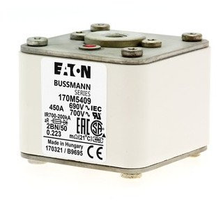 Eaton Hoge snelheid zekering smeltpatroon (mes) bovenkenmelder 450a