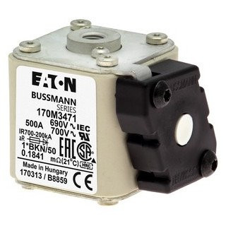 Eaton Hoge snelheid zekering smeltpatroon (mes) 500a