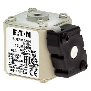 Eaton Hoge snelheid zekering smeltpatroon (mes) 63a