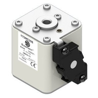 Eaton Bussmann High Speed Square Body Zekering, hoge snelheid, 800 A, ac 1000 V, 100 ka, size 2, 61 X 75 X 7