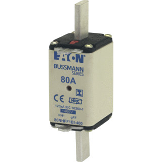 Eaton Bussmann low voltage smeltpatroon (mes) NH1 combikenmelder 80a