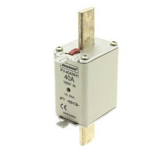 Eaton Hoge snelheid zekering smeltpatroon (mes) NH1 combikenmelder 40a