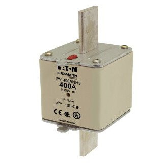 Eaton Hoge snelheid zekering smeltpatroon (mes) NH3 combikenmelder 400a