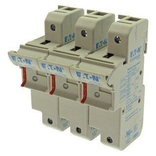 Eaton Zekeringhouder 125 A ac 690 V 22x58 MM 3P iec din-railmontage,
