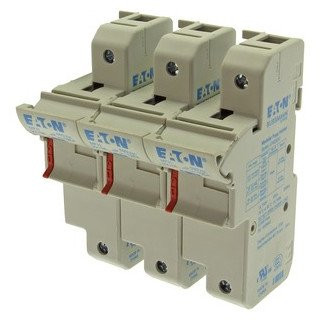 Eaton Zekeringhouder 125 A ac 690 V 22x58 MM 3P iec din-railmontage